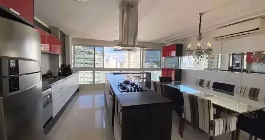 Apartamento mobiliado com 3 suítes e 3 vagas de garagem na barra norte em balneário camboriú