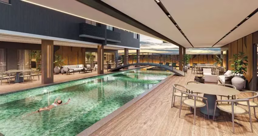 Apartamento em construção 50m do mar com 3 suítes e 2 vagas em porto belo
