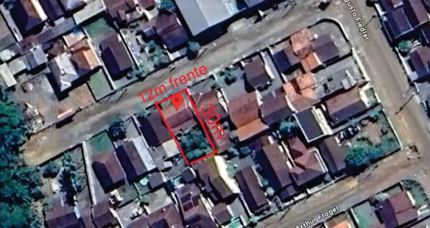 Casa com 2 dormitórios e terreno com 360m² em pirabeiraba, joinville/sc