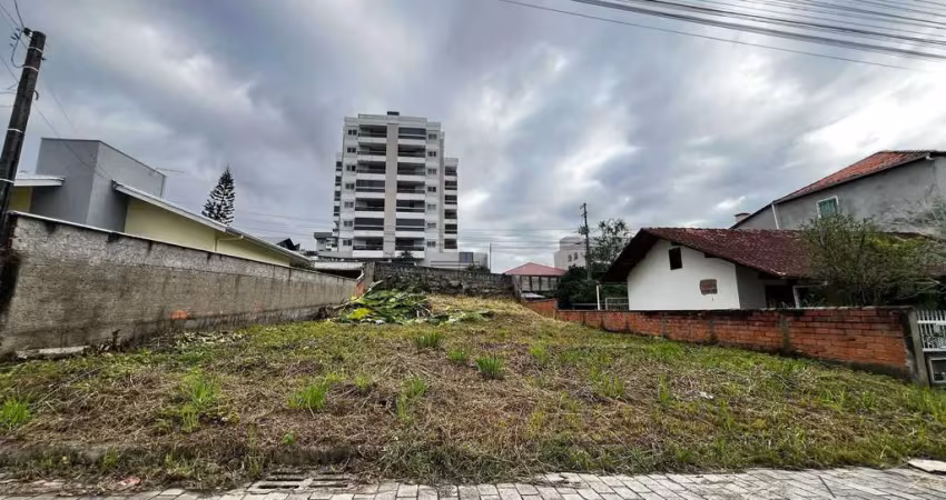 Terreno frente mar com 420m² na rua minas gerais em indaial/sc