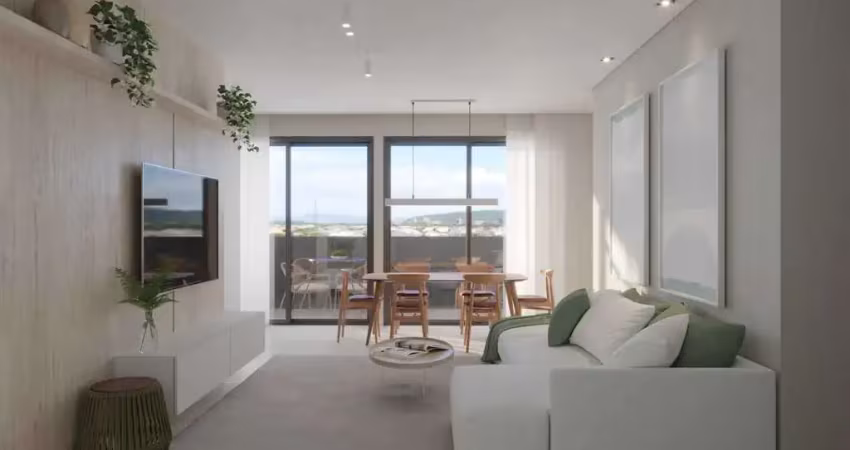 Apartamento 2 dormitórios e 1 vaga garagem - cacupé em florianópolis/sc