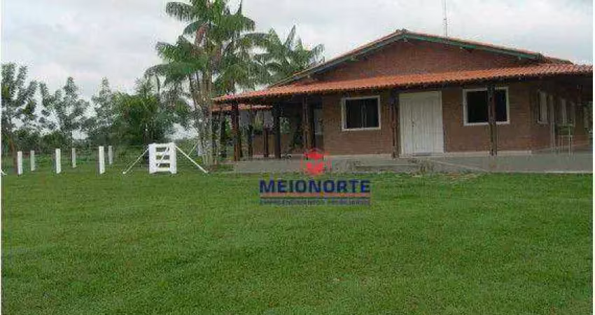Fazenda com 5 dormitórios à venda, 16530000 m² por r$ 66.120.000,00 - rural - centro novo do maranhão/ma