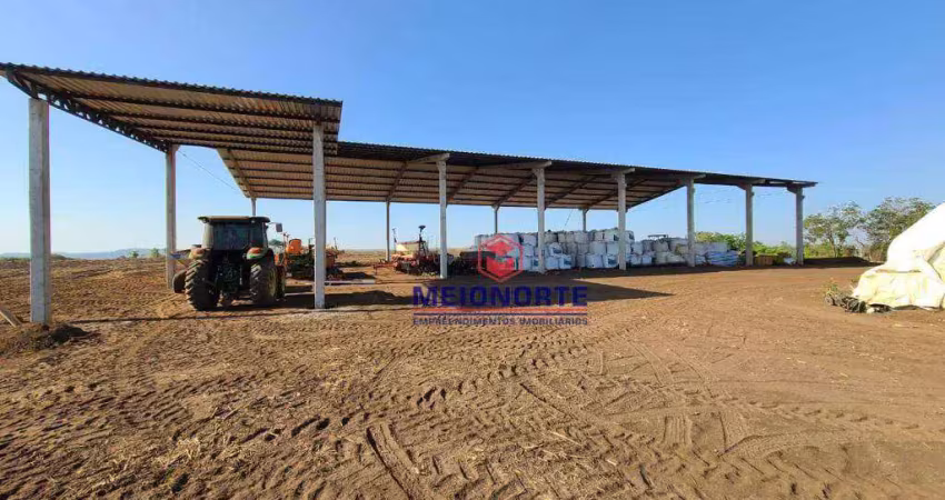 Fazenda com 1 dormitório à venda, 12390000 m² por r$ 24.780.000,00 - centro - matões/ma