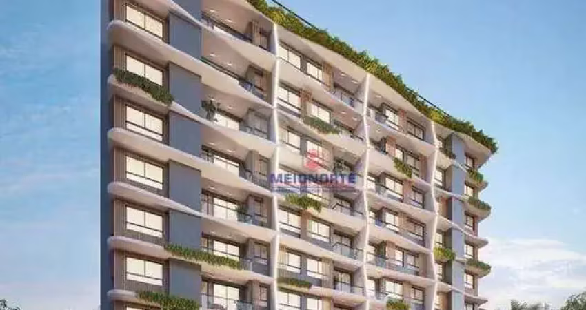 Apartamento com 2 dormitórios à venda, 56 m² por r$ 545.000,00 - intermares - cabedelo/pb