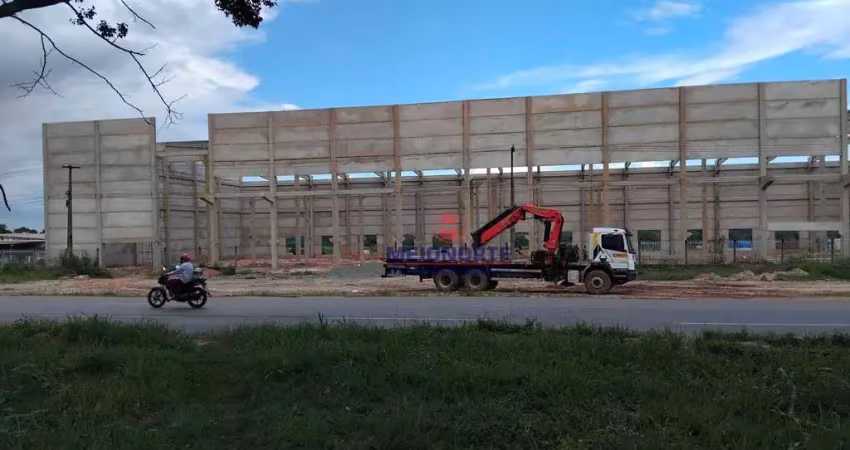 # alugo galpão br – 135, com 4.000 m², pertinho da loja pmz