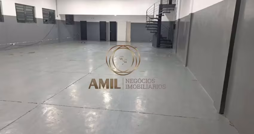 Ra amil aluga galpão industrial/comercial, 600m², mezanino, no jardim vale do sol, zona sul de são josé dos campos