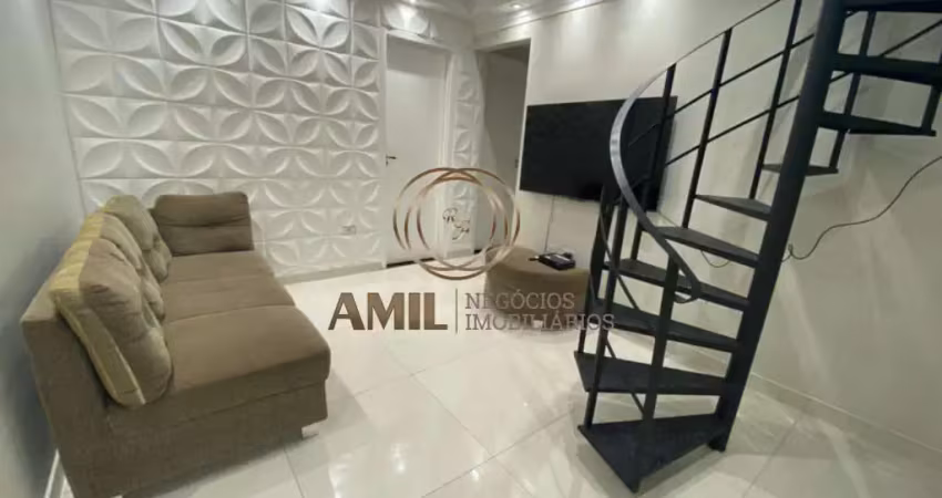 Ra amil aluga apartamento cobertura com 2 dormitórios, 189m², condomínio girassol ii, vila são geraldo, zona norte de são josé dos campos