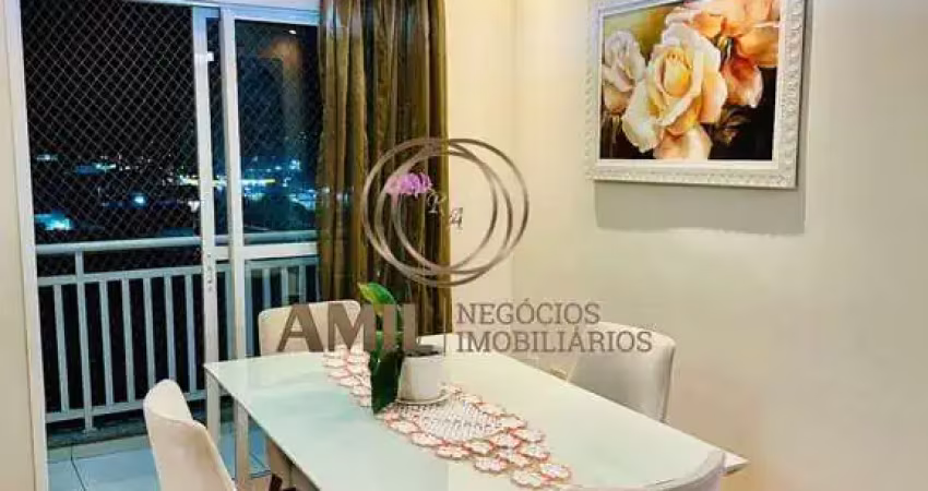 Apartamento, 3 dormitórios 1 suíte, sacada, residencial gran valle jequitibá,  79m²,  vila antônio augusto luiz, caçapava - sp