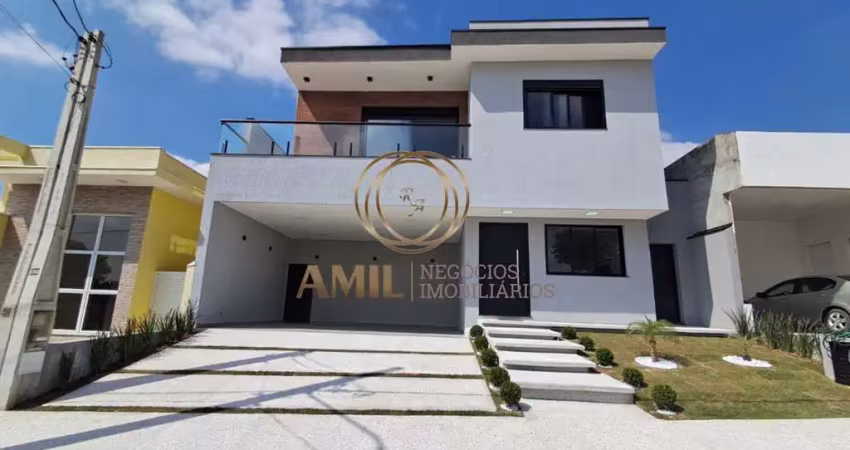Sobrado semimobiliado com piscina, área gourmet, energia solar e ar condicionado no terras do vale, bairro do grama - caçapava