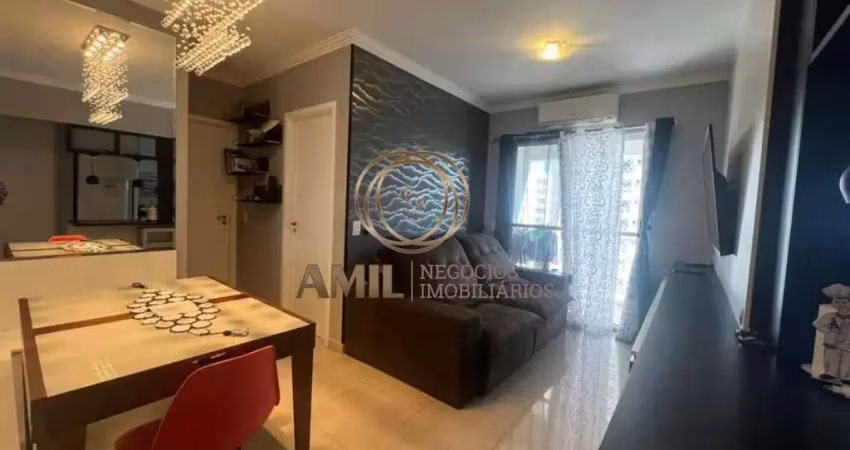Aluguel de apartamento semimobiliado com sacada e ar condicionado no residencial acqua serveng, jardim paraíba - jacareí