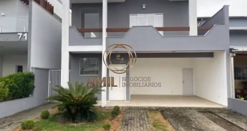 Ra amil aluga casa sobrado de 3 quartos, 1 suíte, 205m², área gourmet, no condomínio bela vista, caçapava/sp
