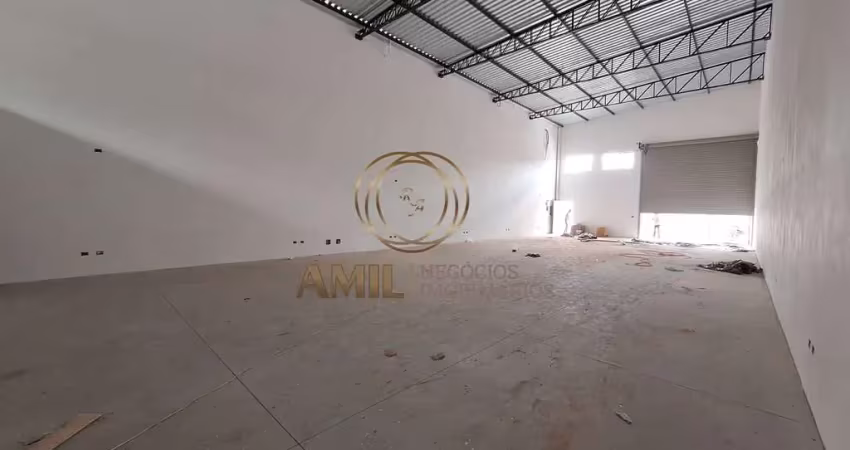 Aluguel de galpão comercial novo com edícula, chácaras reunidas - zona sul de são josé dos campos