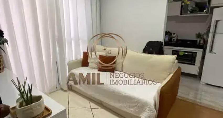 Apartamento, 02 dormitórios, 46m², sacada,  jardim sul, são josé dos campos