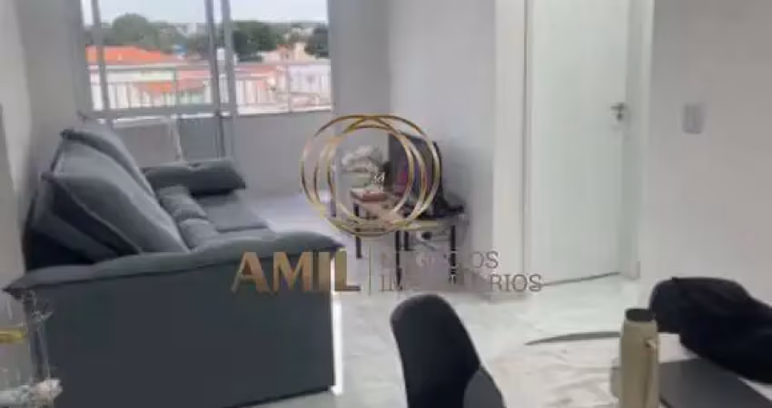 Apartamento à venda em são josé dos campos-sp, loteamento residencial vista linda! 2 quartos, 1 suíte, 1 sala, 2 banheiros, 1 vaga de garagem, 64 m².