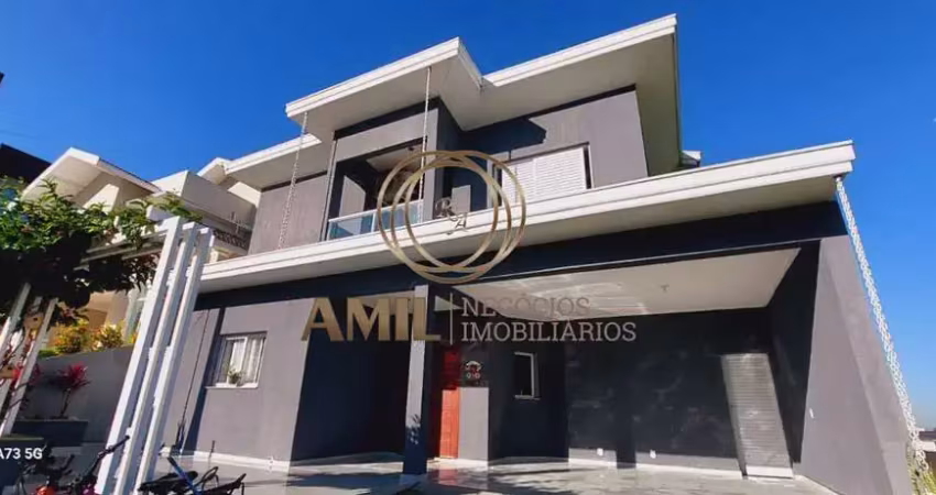 Casa de luxo em condomínio à venda em caçapava-sp  3 quartos, 3 suítes, 2 salas, 5 banheiros  264m²  condomínio terras do vale