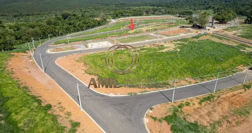 Terreno de 321m² em condomínio fechado na borda da mata, caçapava-sp: pronto para construir!