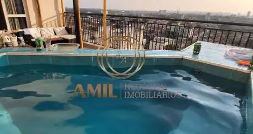 Apartamento cobertura 78m² - 2 dormitórios - fatto acqua - jardim copacabana - são josé dos campos - sp - vende-se!