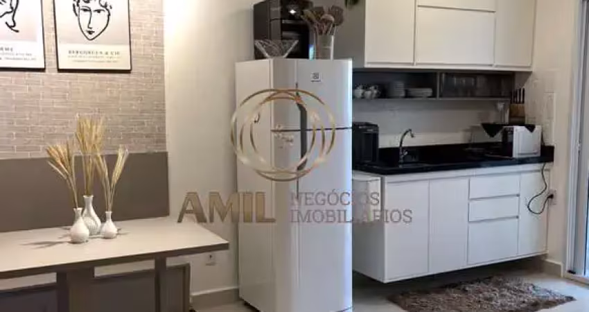 Ra amil aluga apartamento de 01 dormitório, mobiliado, 40m², com varanda no edifício moriah aquarius, altos do esplanada, são josé dos campos