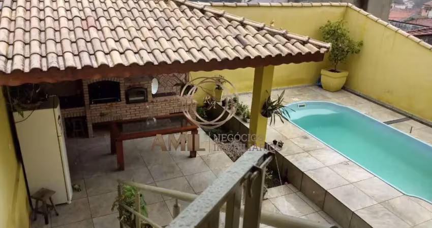 Casa 03 dormitórios com suíte  piscina  jardim altos de santana i  jacareí  sp - ra amil negócios imobiliários