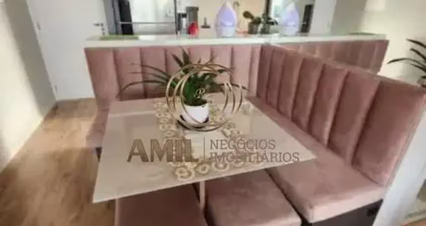 Apartamento / 2 dormitórios 1 suíte / varanda gourmet / vista permanente / vila maria / 55m² / sjc