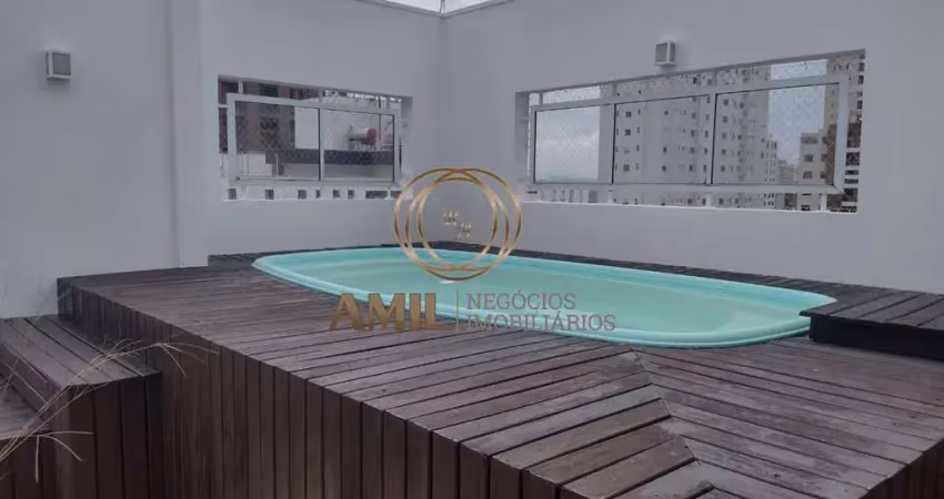 Aluguel de cobertura duplex 5 quartos com 3 suítes e 5 vagas - parque residencial aquarius, são josé dos campos-sp