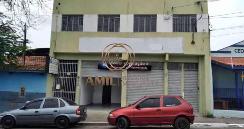 Salão comercial de alto padrão para locação no centro de são josé dos campos-sp: 1 sala, 2 banheiros e 150m² de área.