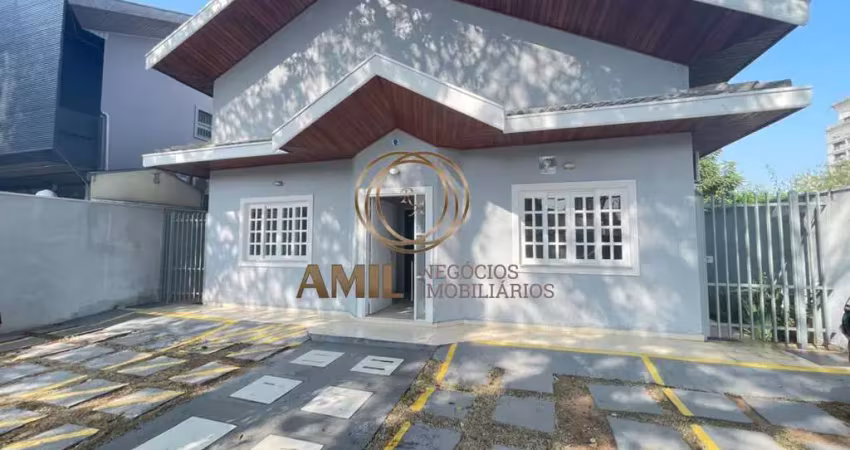 Ra amil aluga sobrado comercial, 290m², 3 dormitórios/ 1 suíte, 4 salas, churrasqueira, vila ema, região central