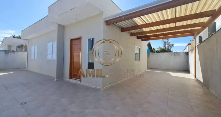 Casa nova com móveis planejados / morro algodão / 02 dormitórios / 01 suíte / terreno 150 m² / 65 m² área construída/ caraguatatuba