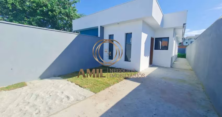Casa nova / morro algodão / 02 dormitórios / 01 suíte / terreno 150 m² / 65 m² área construída/ caraguatatuba