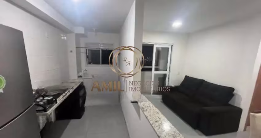 Apartamento / residencial dumont / 2 dormitórios / sacada / 46,5m² / jardim california/ jacareí