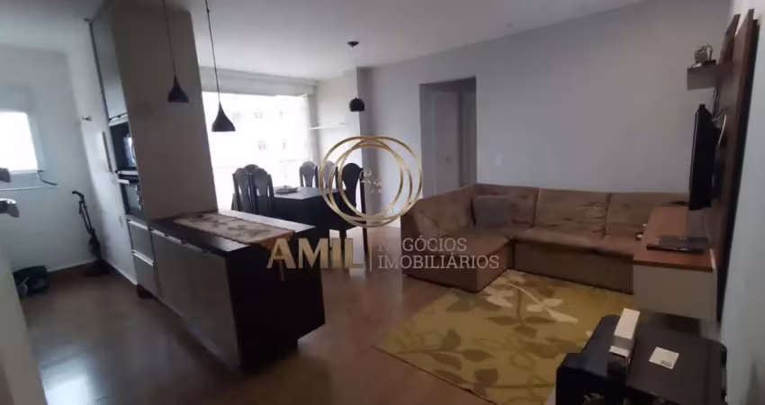 Apartamento à venda em jacareí-sp: 2 quartos, 1 suíte, 3 salas, 2 banheiros, 1 vaga - condomínio floradas arboville, pagador de andrade.