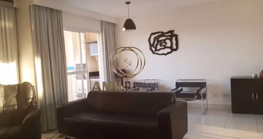 Amplo apartamento, andar alto, totalmente planejado com 3 dormitórios sendo 2 suítes, 104m², jardim américa, zn sul - sjc