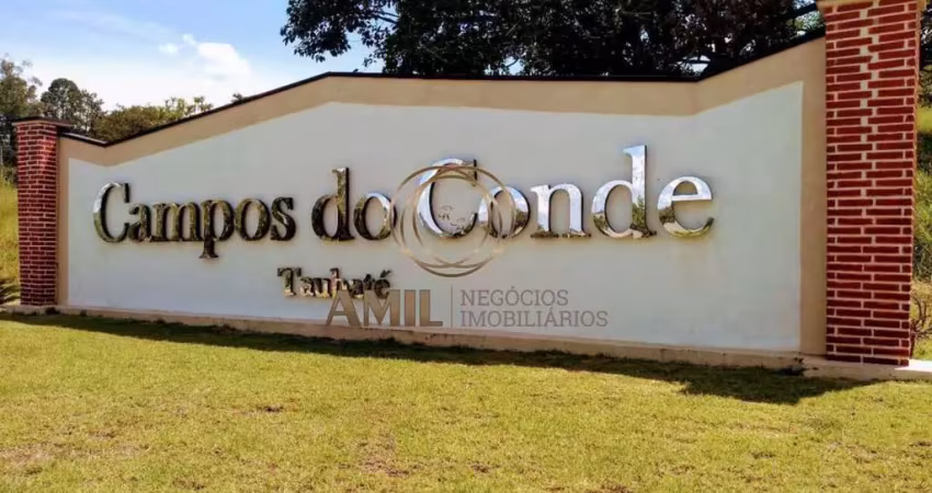 Ra amil vende lote/ terreno no condomínio campos do conde/ morada dos nobres / 600m² / taubaté.