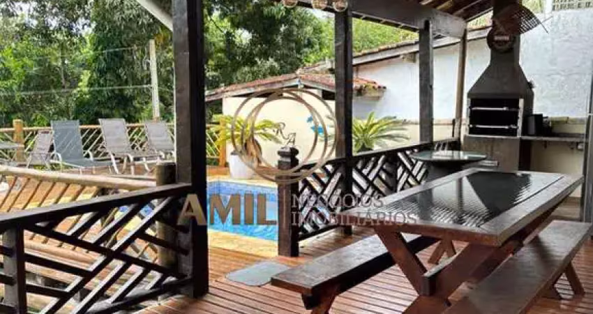 Casa / bairro de cabarau, praia do veloso / 03 dormitórios / 450m² /ilhabela / permuta