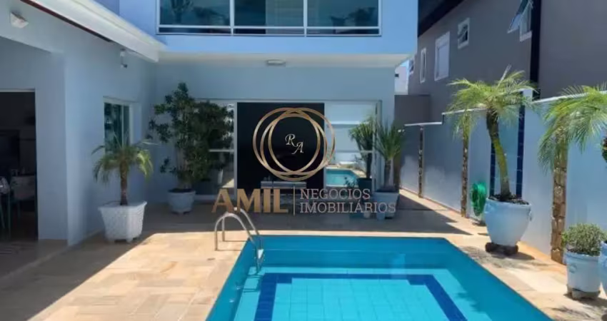 Casa de luxo para locação: 4 quartos, 3 suítes, piscina e muito mais em jacareí-sp no jardim altos de santana ii!