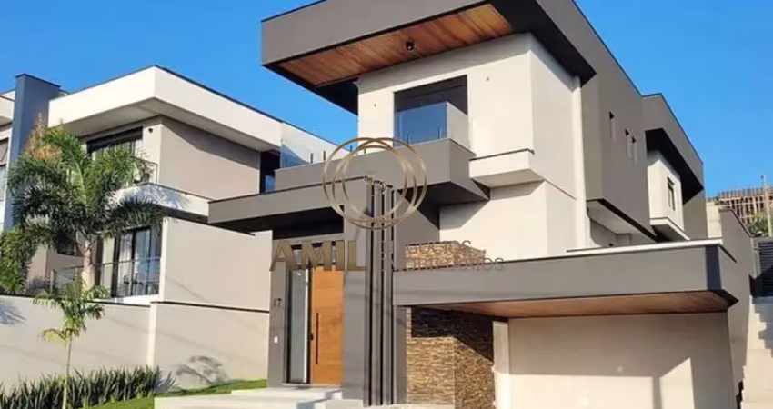 Casa asobradada / condominio jaguari / 04 suítes / 01 suite master / piscina / 339m² / são josé dos campos - sp