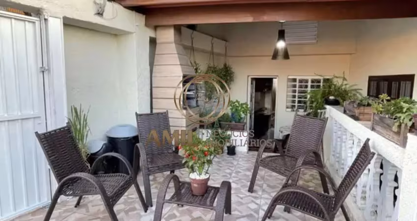 Ra amil negócios imobiliários vende casa no conjunto residencial presidente castelo branco / 03 dormitórios / 01 suíte / 170m² / jacarei - sp
