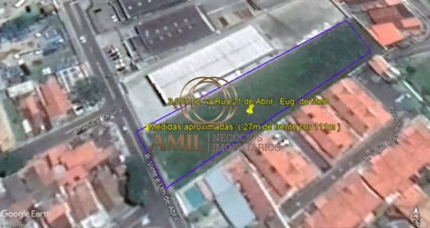 Área à venda, 3.000 m² / eugênio de melo - são josé dos campos/sp