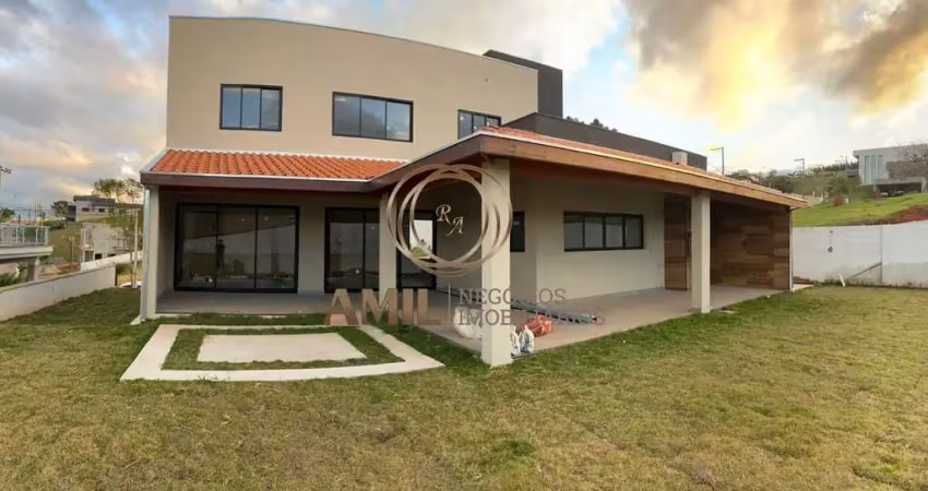 Casa alto padrão 485 mts a/c em terreno 1050 mts / 5 odrms  condomínio fechado terras de santa mariana/ caçapava