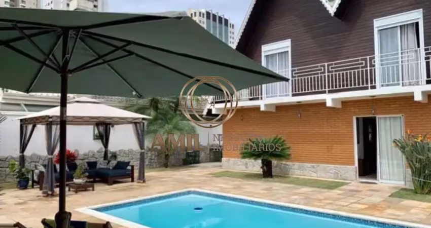 Casa sobrado de alto padrão/ bosque imperial/ 03 suítes / 517 m² de construção / são josé dos campos