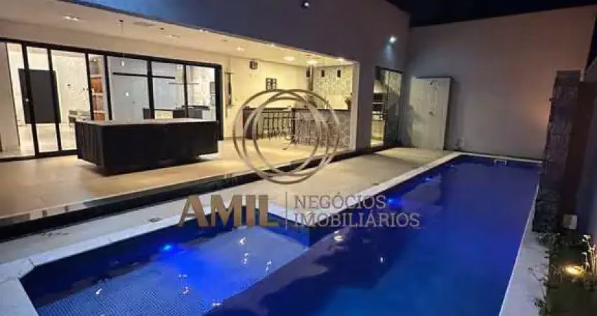 Sobrado com 3 dormitórios sendo 1 suíte master e 2 demi-suítes - piscina com prainha e grande área gourmet com churrasqueira e forno r$1.800.000,00