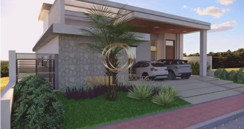 Casa /condomínio ecopark bourbon/ 03 dormitórios sendo 3 suites / 250m²/ caçapava
