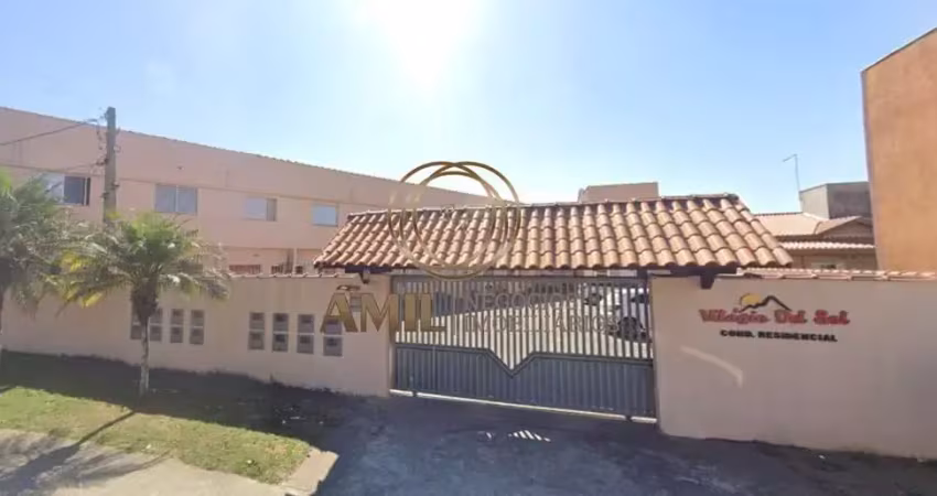 Casa sobrado de 2 quartos (1 suite) em condomínio vilagio del sol no jardim santa marina, jacareí
