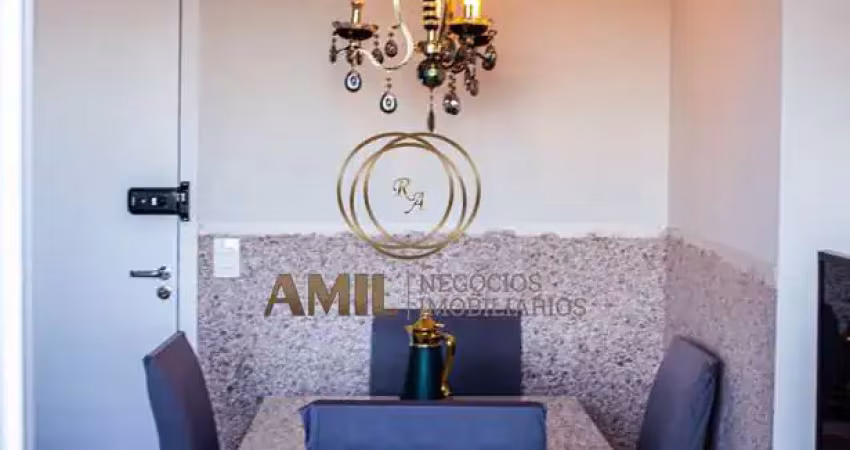 Ra amil vende apartamento com varanda/57,5m²/vila rangel/são josé dos campos