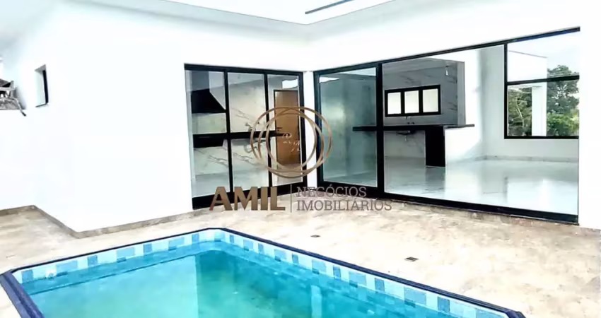 Excelente casa nova térrea no condomínio cataguá way norte em taubaté/sp