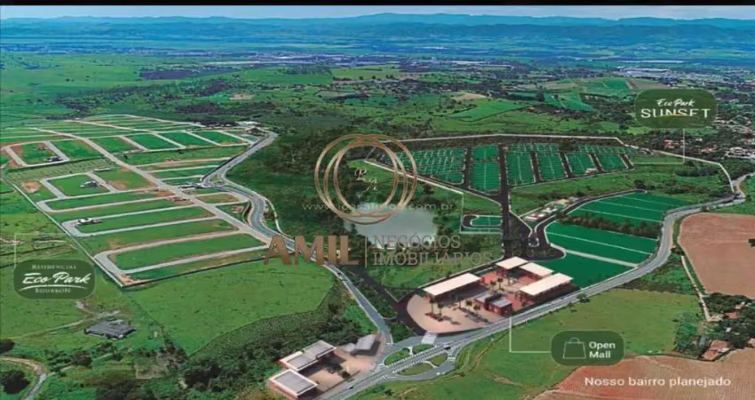 Terreno no residencial ecopark sunset, 350 m², caçapava