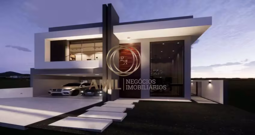 Vendo casa projeto conceito aberto- condomínio santa mônica - 3 dormitórios - 230m².