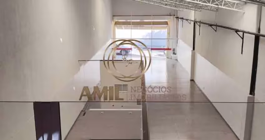 Ra amil negócios imobiliários aluga galpão com edícula de 320m² com pé direito de 6,5m no jardim américa zona sul