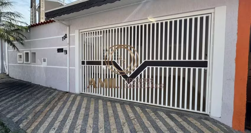 Casa de alto padrão à venda em jacareí-sp, jardim altos de santana 2: 3 quartos, 2 suítes, 2 salas, 2 vagas, 118m²!