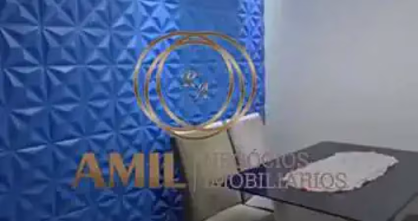 Apartamento semimobiliado 02 quartos com sacada no residencial bem viver, jardim americano - zona leste de são josé dos campos